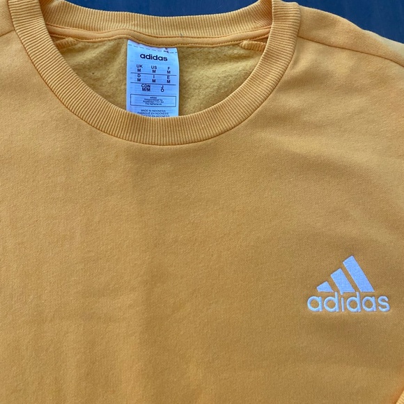 Adidas Golden Crewneck Sweatshirt NWOT - Picture 4 of 7